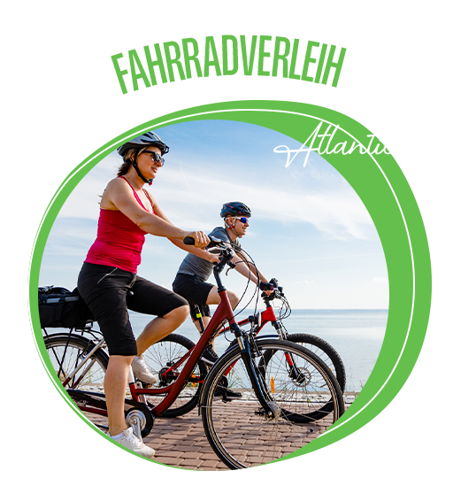 Paar auf dem Fahrrad